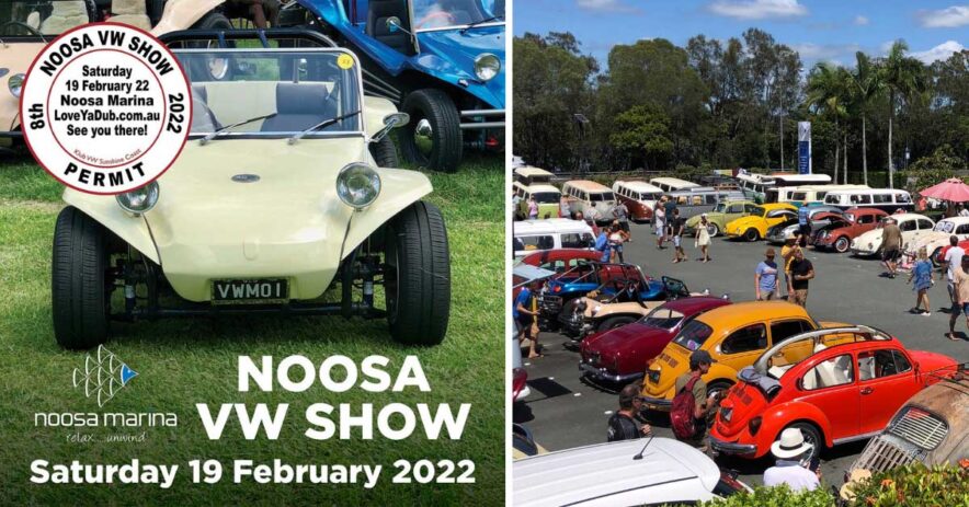 Noosa VW Show at Noosa Marina 2022